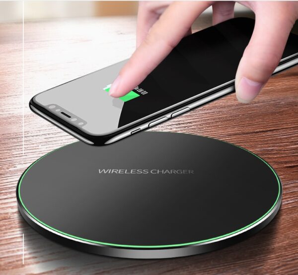 Wireless Charger For I-Phone Fast Wireless Charging Pad For Sam-sung High Speed – Bild 7