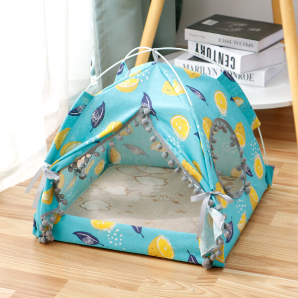 Cat Tent Cat Cat House Enclosed Pet Bed – Bild 5