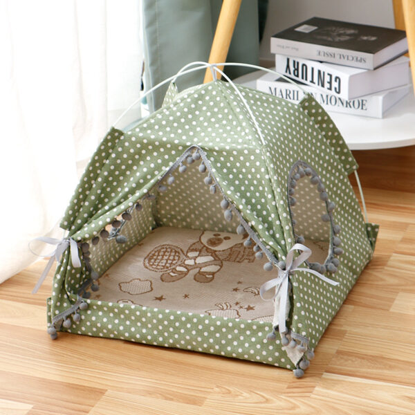 Cat Tent Cat Cat House Enclosed Pet Bed – Bild 8