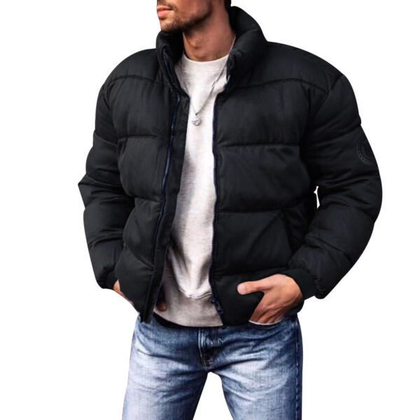 Coat Stand-up Collar Downcotton-padded Jacket Thickened Men's Cotton Jacket – Bild 8