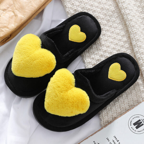 Cute Love Slipper Winter Warm Fluffy Shoes Home Slippers For Valentine's Day – Bild 10