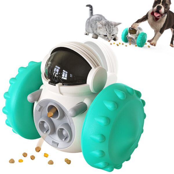 Cat And Dog Toys Slow Food Interactive Balance Car Multifunctional Fun Development Smart Pet Feeding Dog Toy Car Pets Products – Bild 2