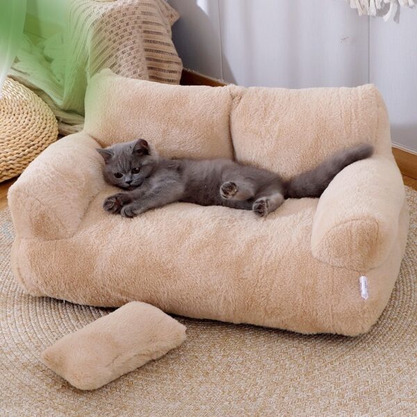 Luxury Cat Bed Sofa Winter Warm Cat Nest Pet Bed For Small Medium Dogs Cats Comfortable Plush Puppy Bed Pet Supplies – Bild 10