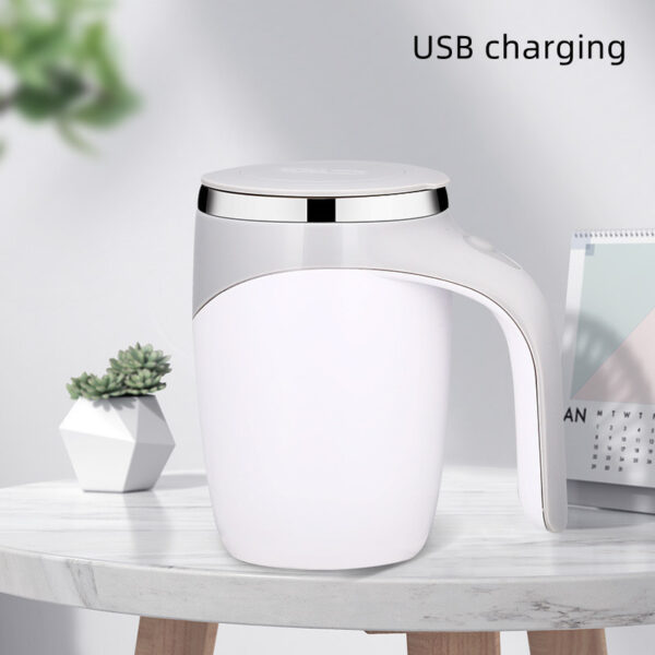 Rechargeable Model Automatic Stirring Cup Coffee Cup High Value Electric Stirring Cup Lazy Milkshake Rotating Magnetic Water Cup – Bild 2