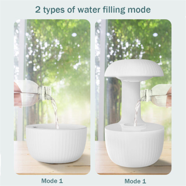 Anti-gravity Air Humidifier Mute Countercurrent Humidifier Levitating Water Drops Cool Mist Maker Fogger Relieve Fatigue – Bild 9