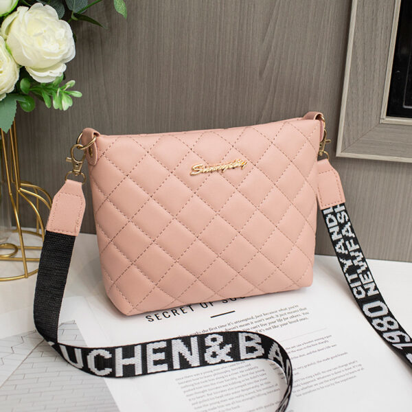 Small Messenger Bag For Women Trend Lingge Embroidery Female Shoulder Bags Fashion Chain Ladies Crossbody Purse – Bild 9