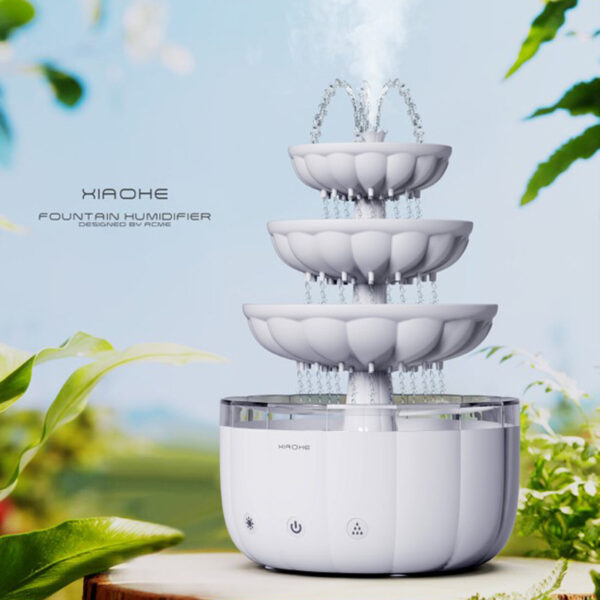 Fountain Water Drop Humidifier Home Office Aroma Diffuser – Bild 3