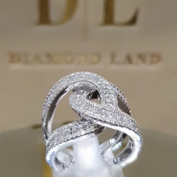 Women's DL Ring Popular Alloy Ornament