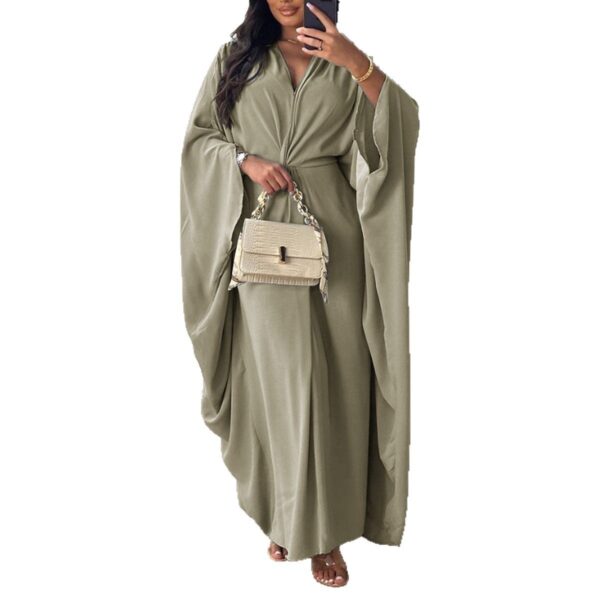 Loose And Elegant Batwing Sleeve Swing Dress Children – Bild 6