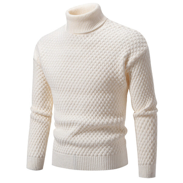 Men's Turtleneck Sweater Knitwear – Bild 5