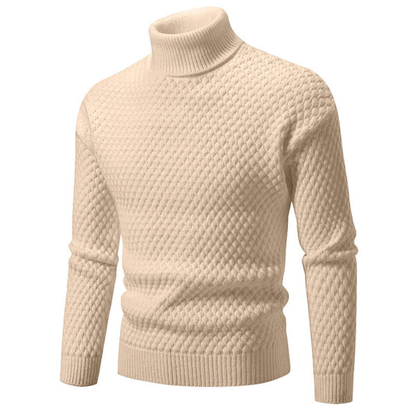 Men's Turtleneck Sweater Knitwear – Bild 3